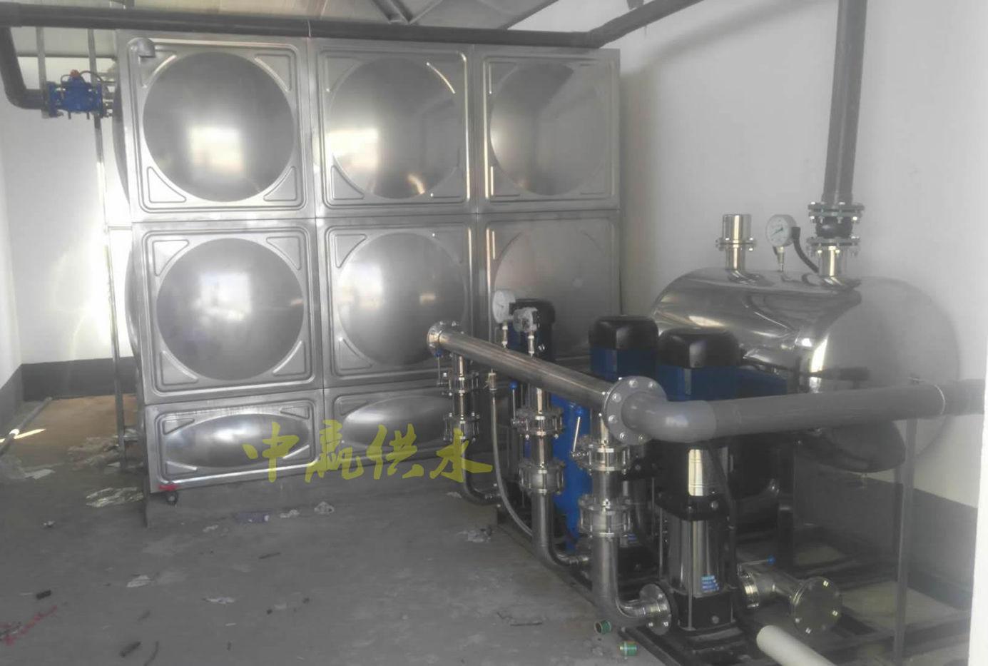 中贏(yíng)ZYH水箱式恒壓供水設(shè)備中水箱的相關(guān)知識(shí)