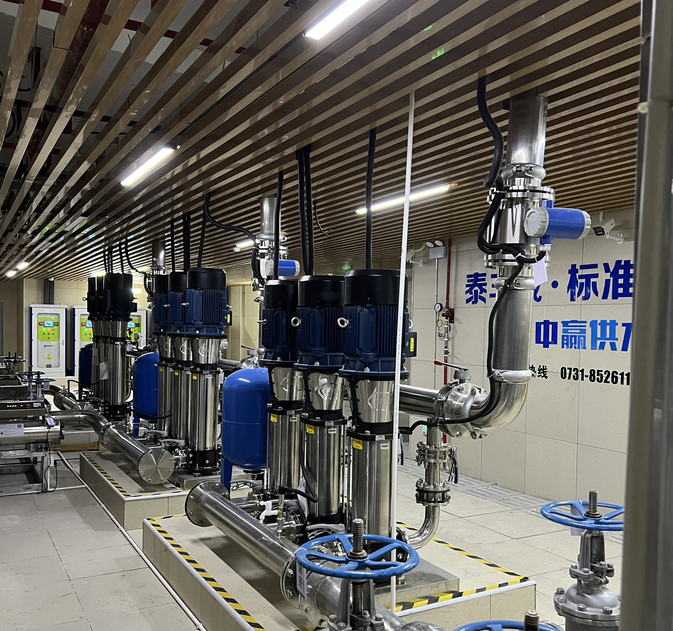 小區(qū)自來(lái)水二次加壓泵房